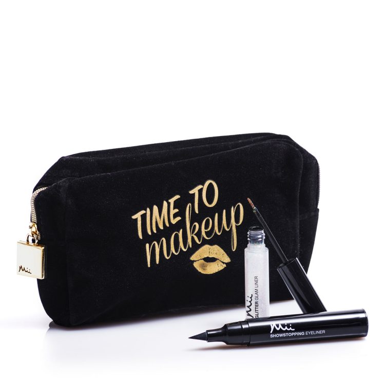 MakeUp Tas / Black OR Gold